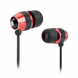 D9 Aluminum Alloy Stereo In-Ear Earphone - Black +