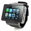 i5 GSM Wrist Watch Phone Black