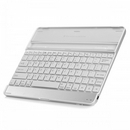 Wireless Bluetooth V3.0 84-Key Keyboard for iPad 2 / The New iPad - White + Silver