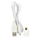 8-Pin Lightning Male to Micro USB Female Adapter for iPhone 5 / iPad Mini / iPod Touch 5 - White