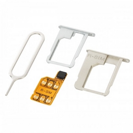 Universal R-SIM 7 Unlock for iPhone 4S / iPhone 5 - Golden + Silver