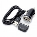 3-in-1 Car Charger + Micro Lighting Cable + 30pin Adapter Set for iPhone 4 / 4S / Samsung i9300