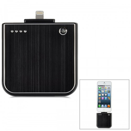 External 1800mAh Power Battery Charger for iPhone 5 / iPod Touch 5 / iPod Nano 7 - Black