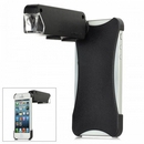 Portable 100X Microscope w/ Back Case for iPhone 5 - Black (3 x LR1130)