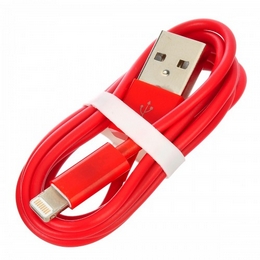 Micro USB Male to 8Pin USB Male Charging & Data Cable for iPhone 5 - Red