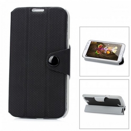 Protective PU Leather Case  - Black