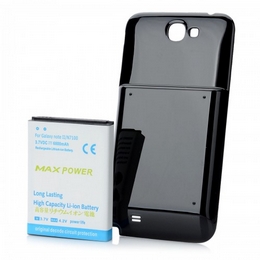 Replacement 3.7V 6800mAh Extended Battery Black