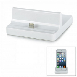 8-Pin Lightning Data / Charging Dock for iPhone 5 / iPod Touch 5 / iPad Mini / iPad 4 - White