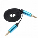 3.5mm Male to 3.5mm Male Audio Black + Blue