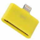 Apple 30Pin Female to 8Pin Male Data & Charging Adapter for iPhone 5 / iPad Mini / iPad 4 - Yellow