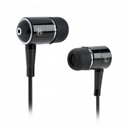 SE08 3.5mm Plug In-Ear Stereo Earphone - Black