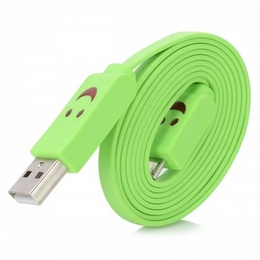 XL-3F Smile Face Pattern Micro USB to USB Data