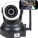 VideoSecu IP Wireless Video Baby Monitor Security Camera with Pan Tilt Wi-Fi for iPhone, iPad, Android Phone or PC Remote View IPP105B 1U5
